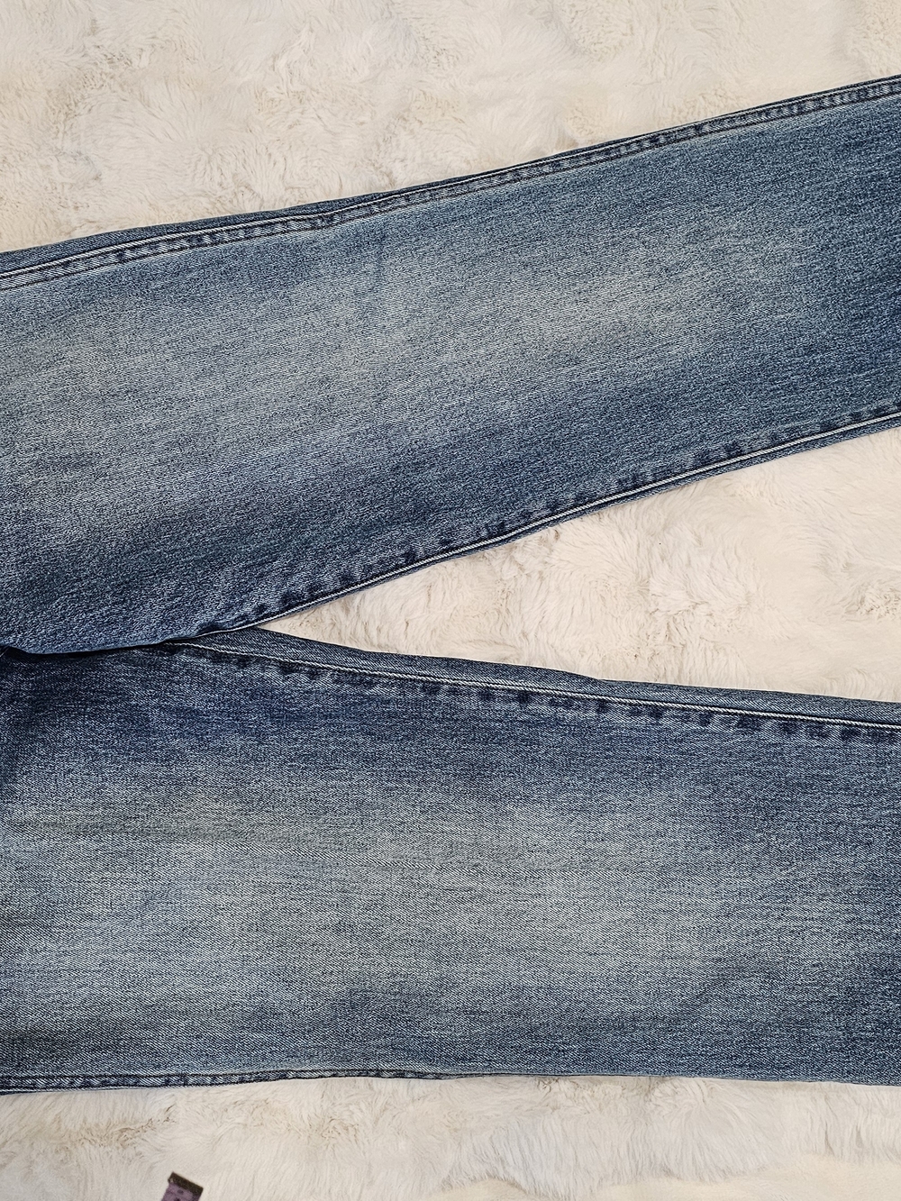 Kut From The Kloth Straight Leg Jeans Size 8 Light Wash Mid Rise Stretch Denim - Picture 2 of 7